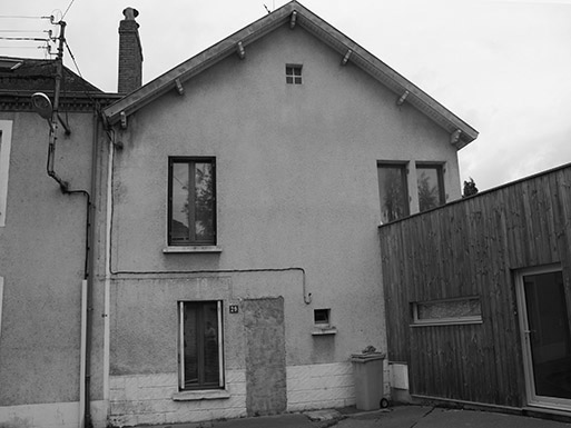 1 3 Maison Sèvre facade rue existant